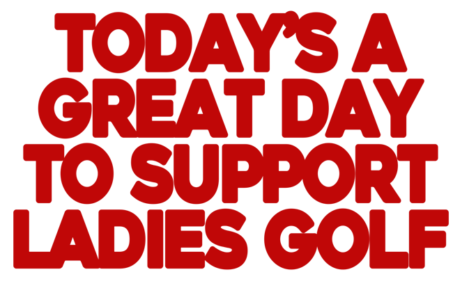 'Support Ladies Golf' T-shirt