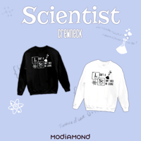 Image 2 of Scientist Crewneck -Twice 