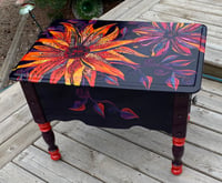 Image 2 of Painted Table, In Bloom