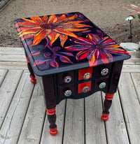 Image 4 of Painted Table, In Bloom