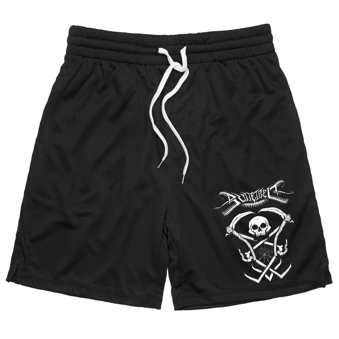 Image of Bulletbelt "Lucifers Sigil" Shorts (Shipping by July 1st)