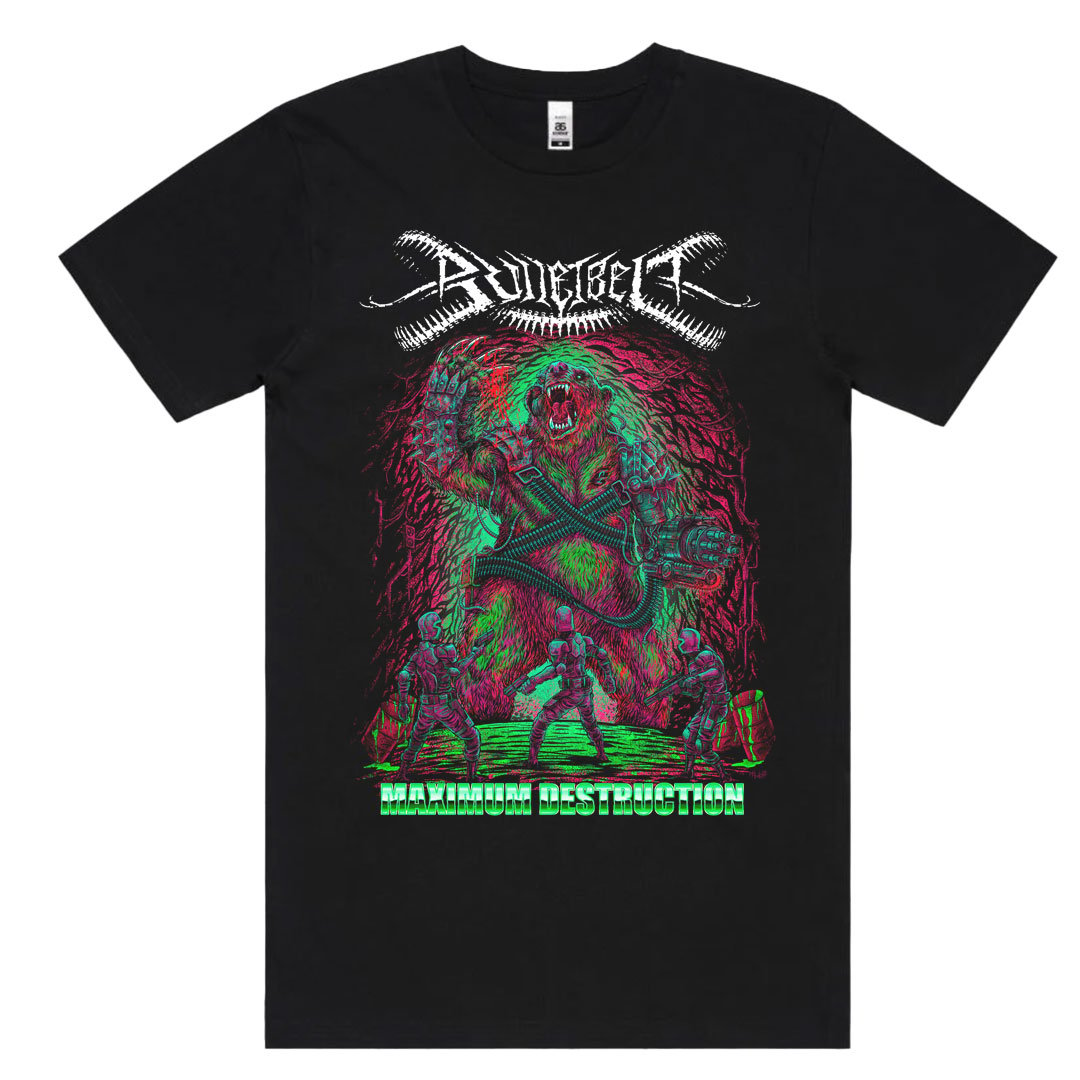 Image of Bulletbelt "Maximum Destruction" T-Shirt 