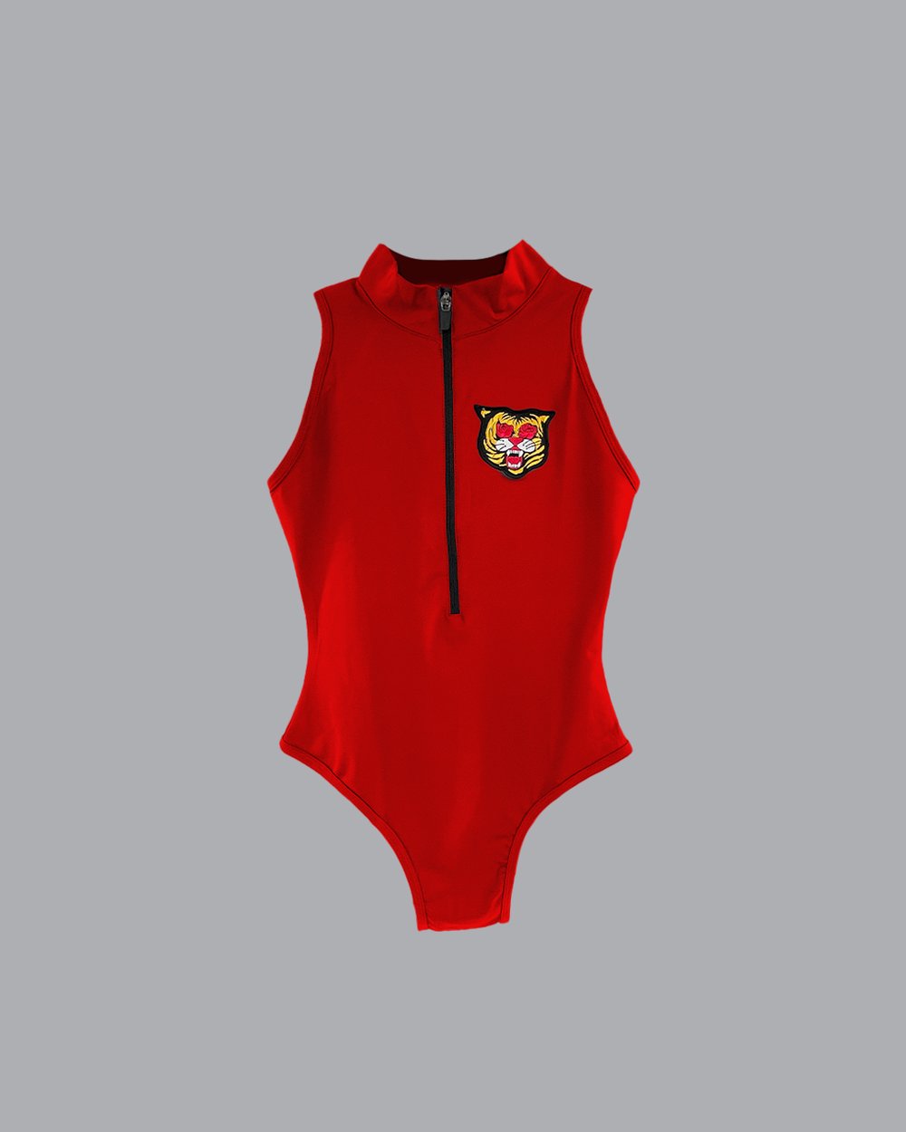 Image of The BLAK Bodysuit in Fire Red
