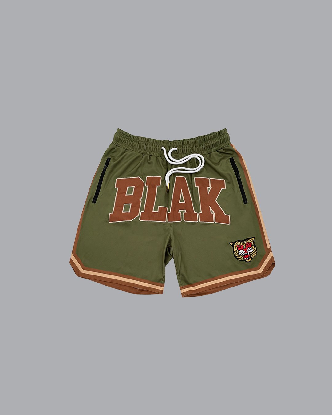 Olive green basketball shorts new arrivals