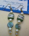 Inspirational Earrings "Laugh" - Bead and Chat Project