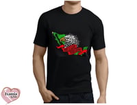 Image 1 of NADIE ES ILEGAL EN TIERRA ROBADA T-SHIRT