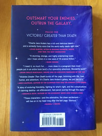 Image 2 of Charlie Jane Anders "Victories Greater Than Death" Hardcover #FIRST EDITION#