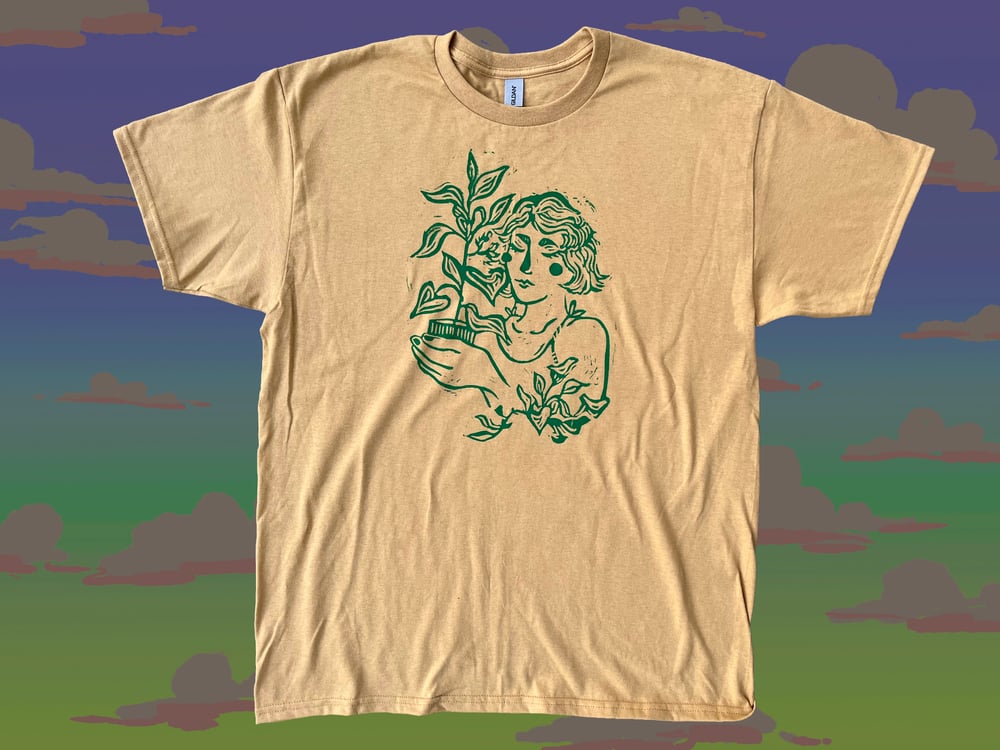 Image of MADE TO ORDER Plant Lady Hand-Printed Tee