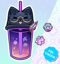 4" Boba Shaker Charm