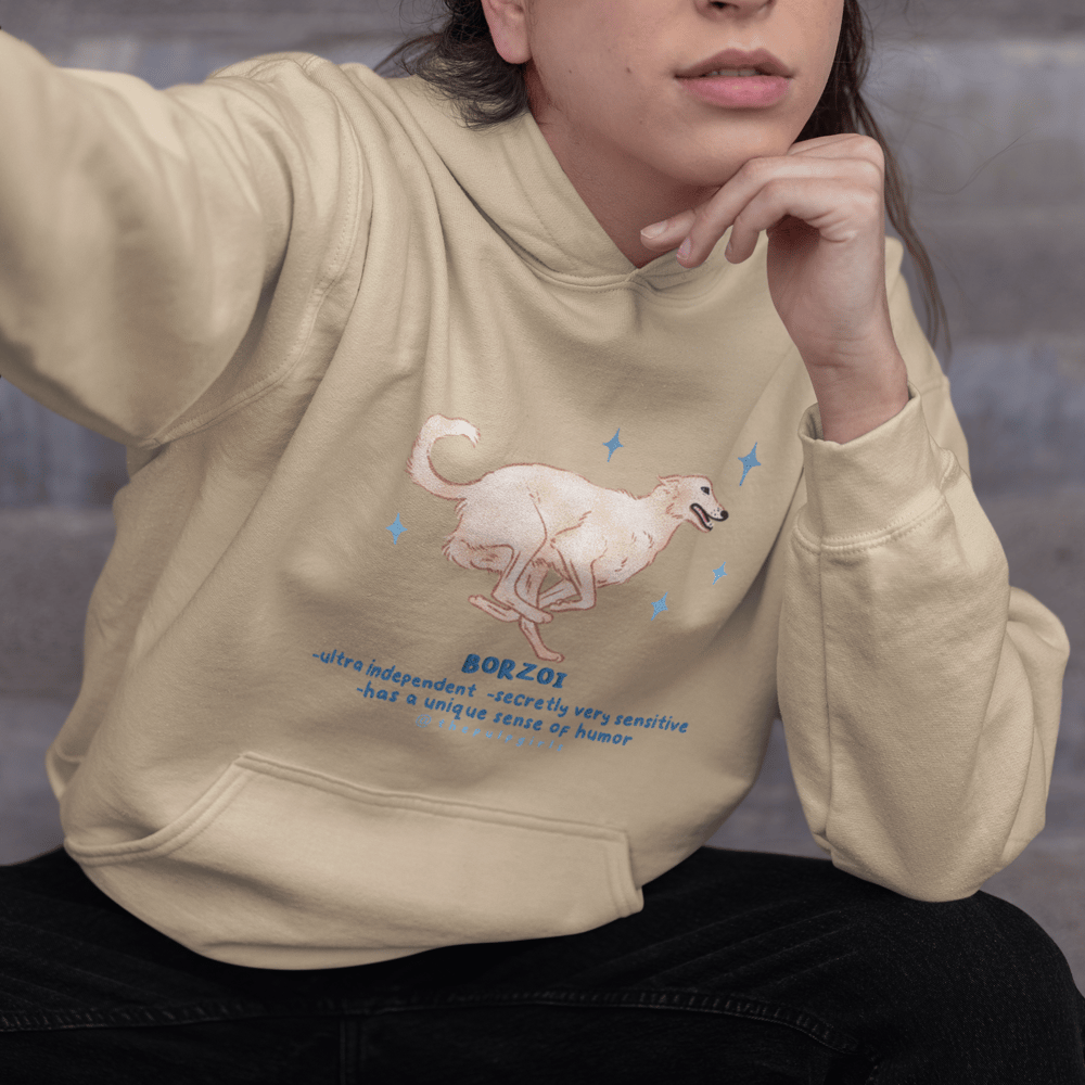 Image of LIGHT DOG LOVERS HOODIE