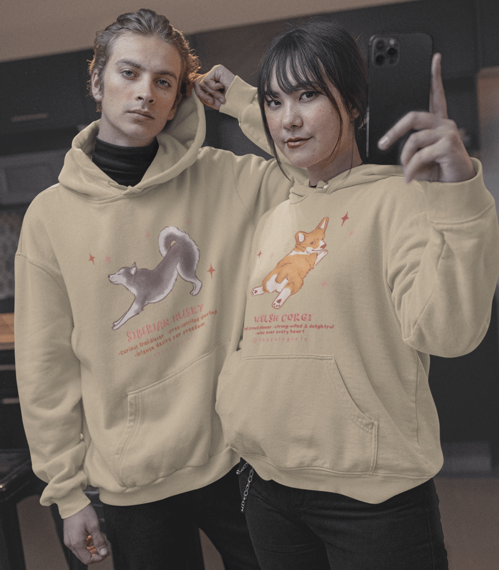 Image of LIGHT DOG LOVERS HOODIE