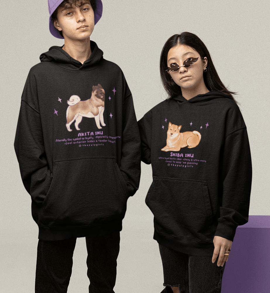 Image of DARK DOG LOVERS HOODIE