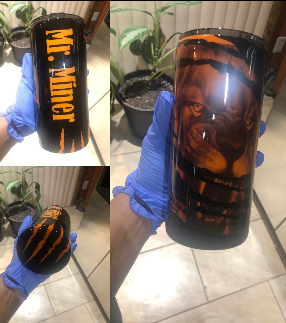 Image of Fatty Boy Tiger 30 oz Stainless Tumbler