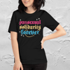 Pansexual Solidarity Forever Calligraphy Printed Tee