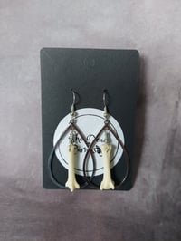 Image 1 of Fox Bone Earrings