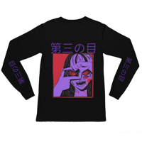 Image 2 of THIRD EYE Longsleeved T-Shirt - Black