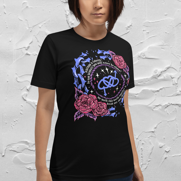 Bisexual Siblings & Lovers Printed Tee