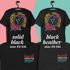 Pansexual Solidarity Forever Double Printed Tee Image 2