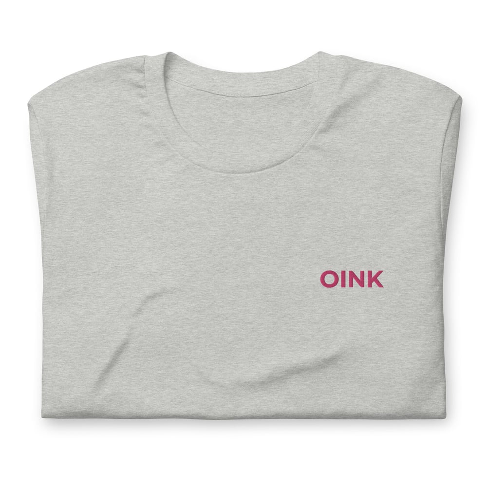 OINK Embroidered T-Shirt