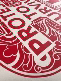 Image 2 of Protest To Survive Ltd Edition Silk screenprint - 50x50cm