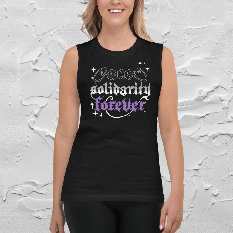 Ace Solidarity Forever Calligraphy Unisex Tank
