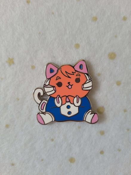 Image of 🌈 My Hero Academia kitty enamel pins