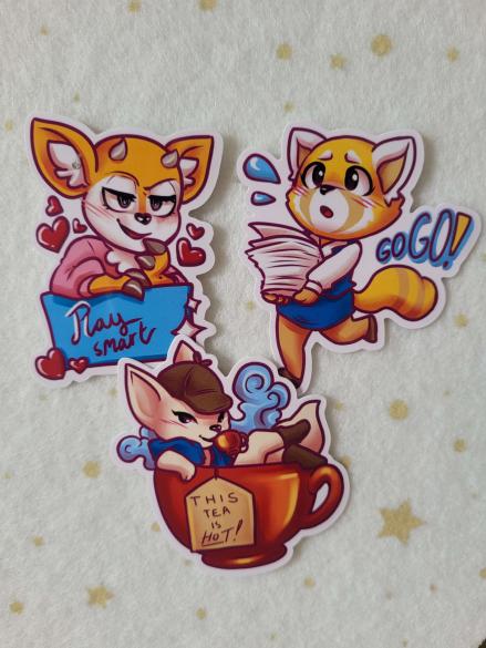 Image of ✨ Aggretsuko stickers