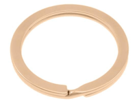 Flat Spilt Ring - Rose Gold