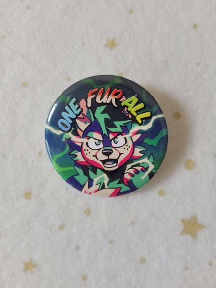 Image of 🐾 My Fur Academia Buttons