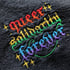 Queer Solidarity Forever Embroidered Unisex Sweatshirt Image 3
