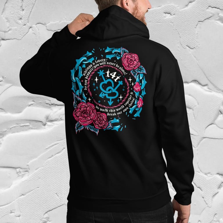 Trans Solidarity Forever Embroidered Hoodie