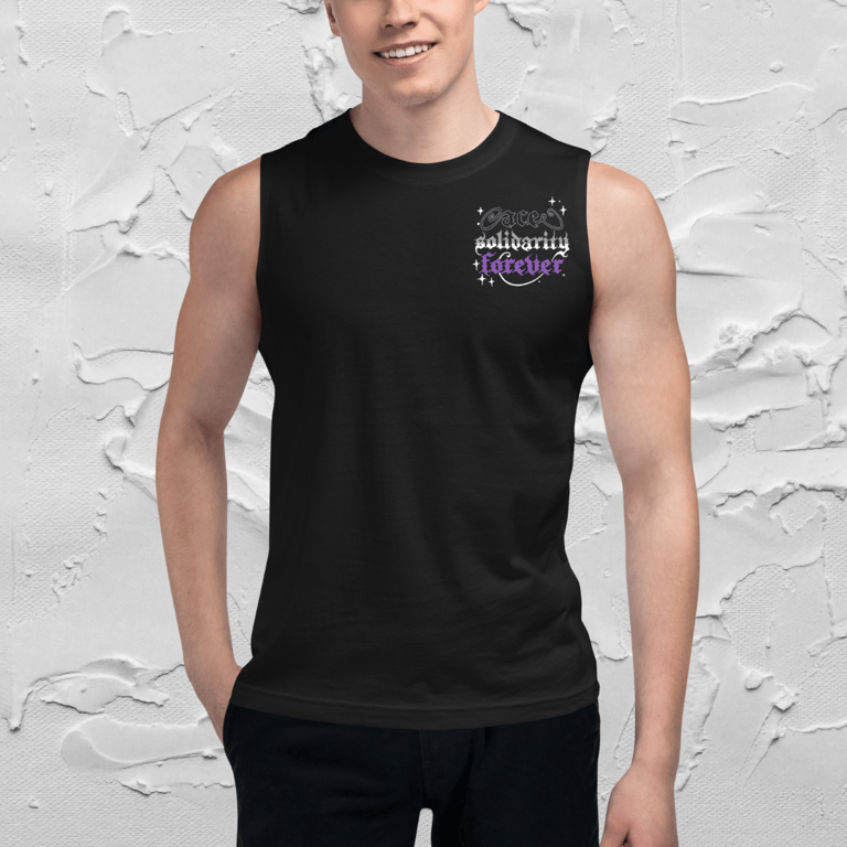 Ace Solidarity Forever Doubled Printed Unisex Tank
