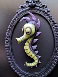 Image 3 of Seahorse green- purple 