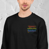 Queer Solidarity Forever Embroidered Unisex Sweatshirt