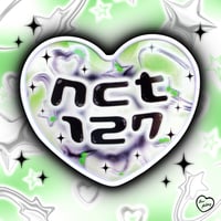 Image 3 of NCT / WayV Heart Phone Grip