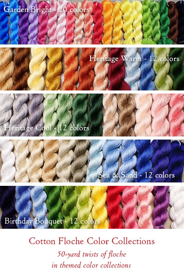 Image of Cotton Floche Color Collections