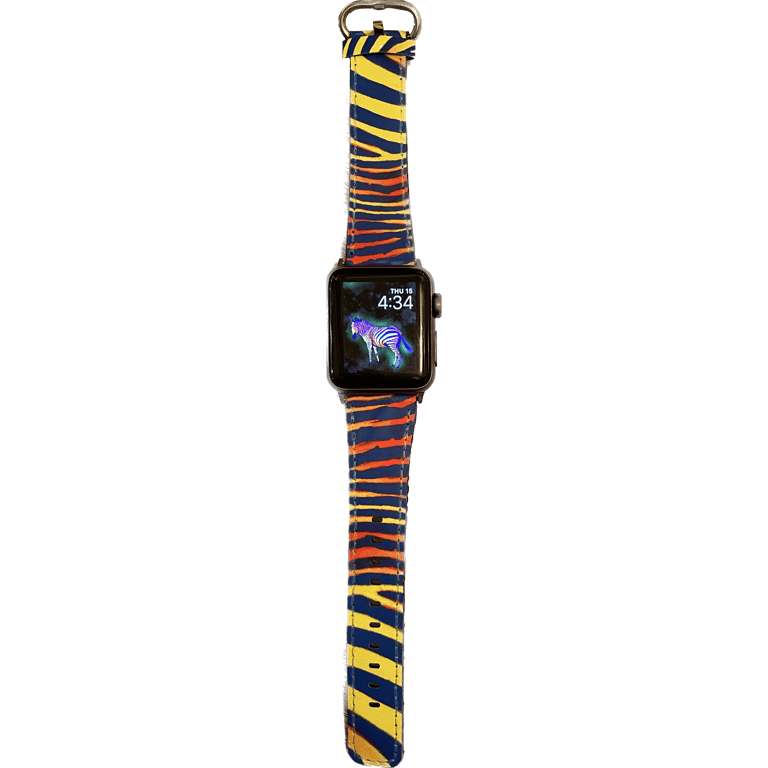 Apple Watch Band - Colorful Zebra Image 2