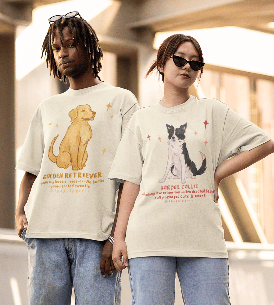 Image of LIGHT DOG LOVERS TEE