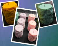 3D Butterfly Pillar Candles
