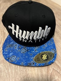 HN Blue Paisley Hat