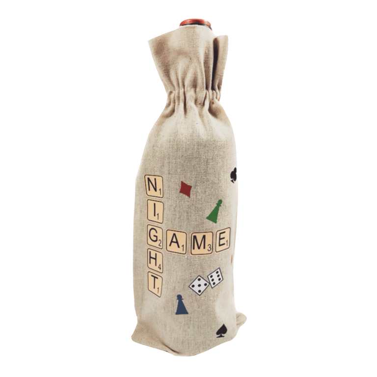 Bottle Gift Bag - Game Night