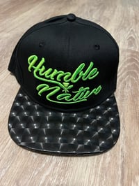 HN GREEN CARBON FIBER HAT