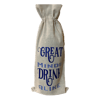 Bottle Gift Bag - Great Minds Drink Alike