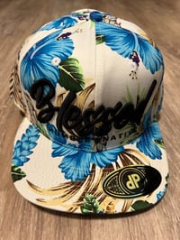 HN BLESSED BLUE HIBISCUS HAT