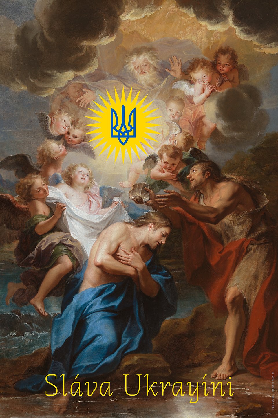 Image of “Sláva Ukrayíni” [Giclée]