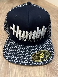 HN NAVY BLUE TRIANGLE HAT