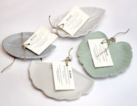 Image 3 of Concrete Leaf Trinket Trays