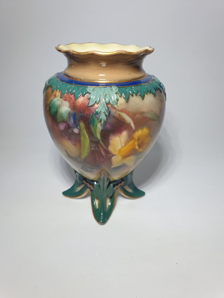 Image of Royal Worcester Splayed Foot Vase