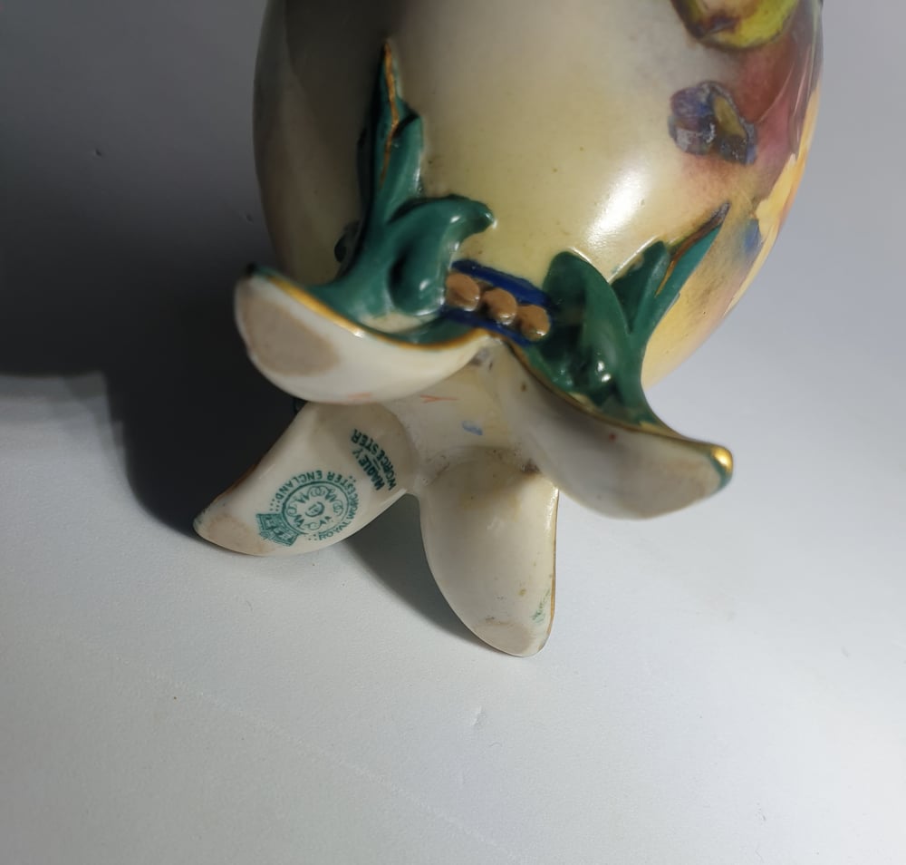 Image of Royal Worcester Splayed Foot Vase