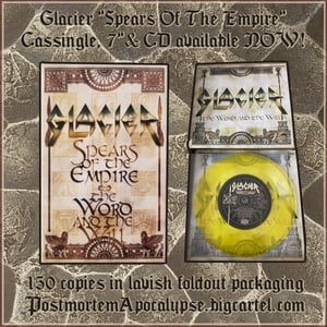 Image of Glacier "Spears of the Empire" CS / 7" / CD /// PA-1033